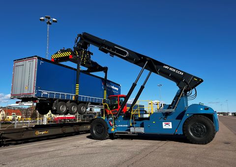 Port of Trelleborg receives a Konecranes reach stacker