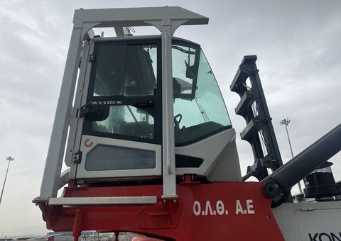 Driver booth of a KC Lift truck
