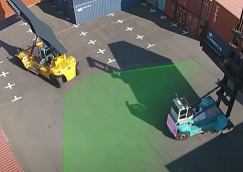 Collision warning-object recognition camera system_image